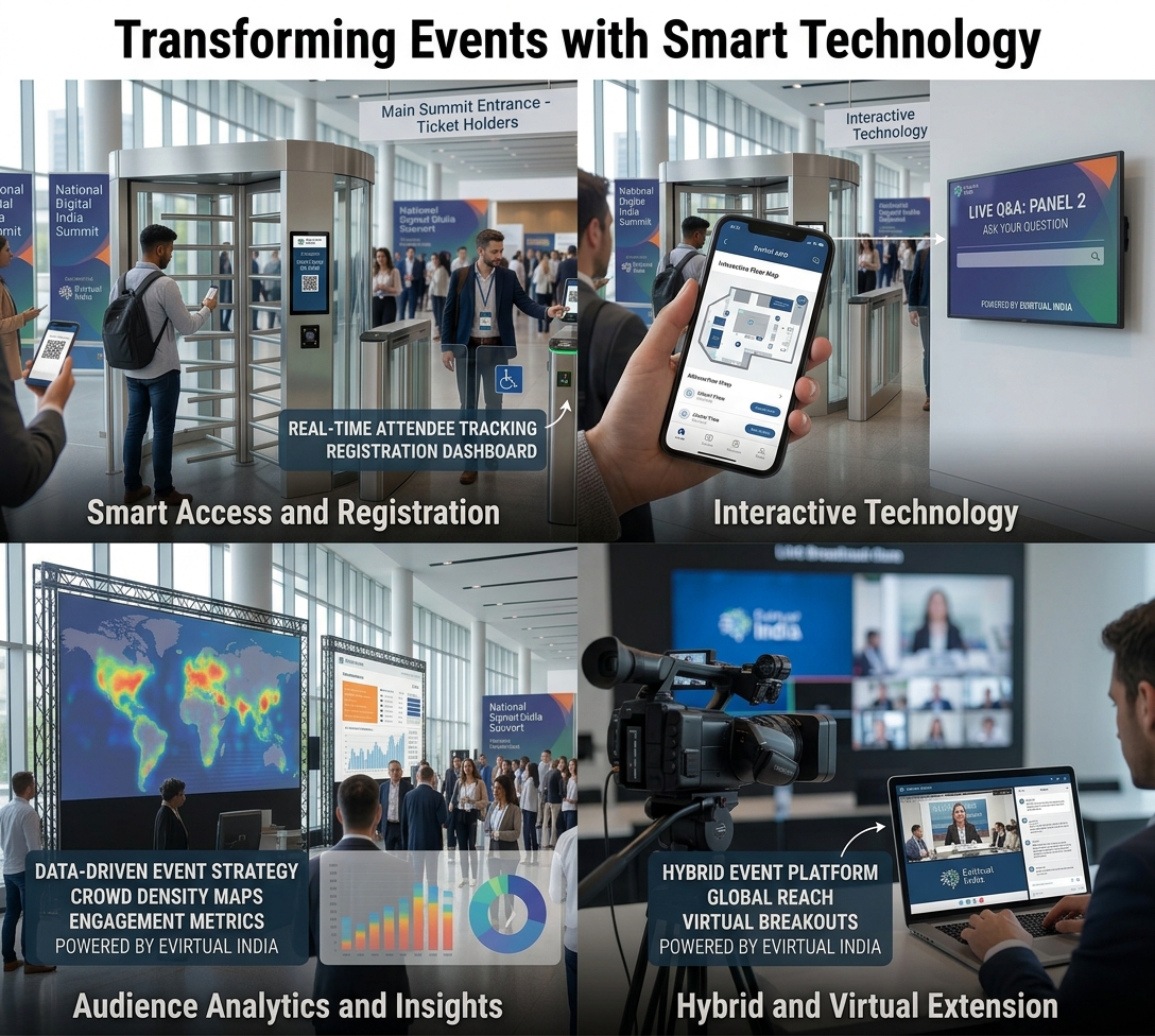 Evirtual India Event Management Dashboard and Registration Analytics System